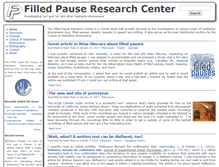 Tablet Screenshot of filledpause.com